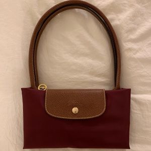 NWOT Longchamp Pliage Large - Wine